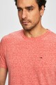 Tommy Jeans - Tricou rosu DM0DM04413