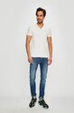 Tommy Jeans - Tričko DM0DM04412 bílá AA00