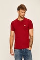 Tričko Lacoste burgundské TH0998