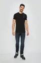 Lacoste - Pánske tričko čierna