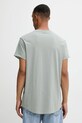Odzież G-Star Raw t-shirt bawełniany D16396.B353 turkusowy