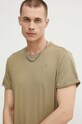 G-Star tricou din bumbac verde D16396.B353