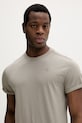 G-Star Raw t-shirt bawełniany beżowy D16396.B353