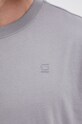 Bavlněné tričko G-Star Lash D16396.B353 šedá