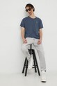 G-Star t-shirt bawełniany D16396.B353 szary AA00