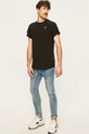 G-Star Raw t-shirt bawełniany D16396.B353 czarny