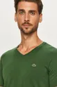 zielony Lacoste - T-shirt TH0999