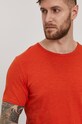 Selected Homme - T-shirt pomarańczowy 16071775