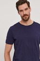 Selected Homme - T-shirt granatowy 16071775