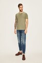 Selected Homme - T-shirt 16071775 zielony AA00
