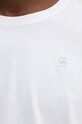 G-Star tricou din bumbac D16411.336 alb