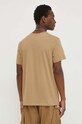 Ruházat G-Star pamut póló D16411.336 bézs