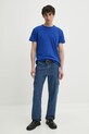 G-Star tricou din bumbac D16411.336 albastru AA00