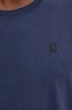 G-Star t-shirt bawełniany D16411.336 granatowy