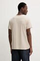 Odzież G-Star t-shirt bawełniany D16411.336 beżowy