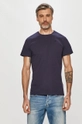 granatowy G-Star Raw t-shirt bawełniany