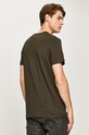 Oblečenie Bavlnené tričko G-Star D16411.336 zelená