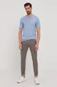 Selected Homme - T-shirt niebieski