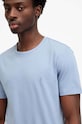 AllSaints tricou TONIC SS CREW MD109E albastru AA00