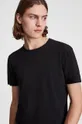 AllSaints – T-shirt FIGURE CREW czarny