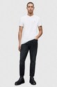 AllSaints – T-shirt TONIC V-NECK biały MD001M