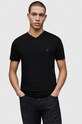 AllSaints - Tricou Tonic V-neck uni negru MD001M