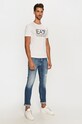 EA7 Emporio Armani - Tričko 8NPT10.PJNQZ bílá AA00