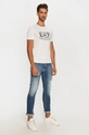 EA7 Emporio Armani - T-shirt 8NPT10.PJNQZ biały