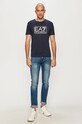 EA7 Emporio Armani - Tričko 8NPT10.PJNQZ tmavomodrá AA00