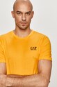 Bavlnené tričko EA7 Emporio Armani žltá 8NPT51.PJM9Z