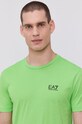 Bavlnené tričko EA7 Emporio Armani 8NPT51.PJM9Z zelená AA00