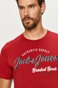 červená Jack & Jones - Tričko