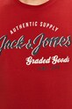 Jack & Jones - T-shirt 12164848 czerwony