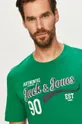 zielony Jack & Jones - T-shirt