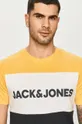 sárga Jack & Jones - T-shirt