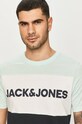 Jack & Jones - T-shirt turkusowy 12173968