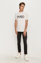 HUGO t-shirt 50387414.NOS 50387414.NOS biały AA00