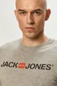 sivá Tričko Jack & Jones