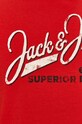 Jack & Jones - T-shirt 12180867 czerwony