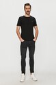 AllSaints - T-shirt MD020R fekete AA00