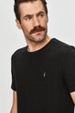 AllSaints - T-shirt fekete MD020R