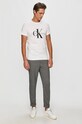 Calvin Klein Jeans - T-shirt J30J314314.NOS J30J314314.NOS biały AA00