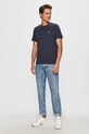 Tommy Jeans - Tricou DM0DM09598.NOS bleumarin AA00