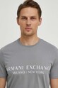 Armani Exchange t-shirt szary 8NZT72.Z8H4Z