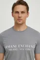γκρί Μπλουζάκι Armani Exchange
