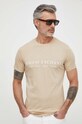 Armani Exchange t-shirt 8NZT72.Z8H4Z beżowy AW24