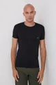 Kratka majica Armani Exchange 2-pack črna