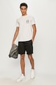 Armani Exchange – T-shirt 8NZTPH.ZJH4Z biały AA00