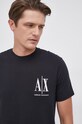 Armani Exchange – T-shirt granatowy 8NZTPH.ZJH4Z