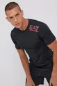 czarny EA7 Emporio Armani T-shirt 8NPT06.PJ6LZ Męski